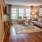 living area that includes ample seating spaces and bright lighting